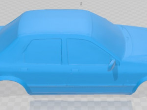 Sierra RS Cosworth Club Printable Body Car 3D 프린트 모델
