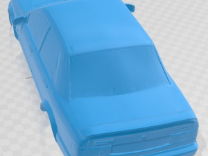 Sierra RS Cosworth Club Printable Body Car 3D 프린트 모델