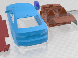 Audi S5 Coupe 2020 Printable Car 3D 프린트 모델