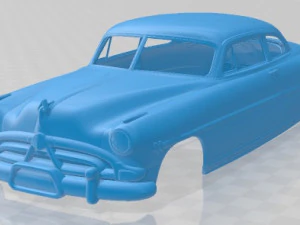 Hudson Hornet 1951 Printable Body Car 3D Print Model