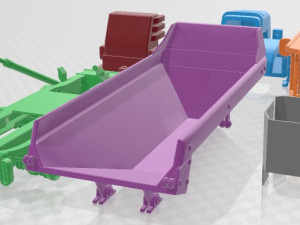 Articulated Dump Truck Printable 3D Принт Модель