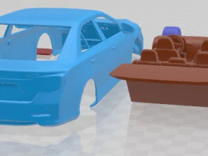 Toyota Aurion 2012 Printable Car 3D Print Model