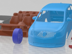 Buick GL8 2011 Printable Car 3D Принт Модель