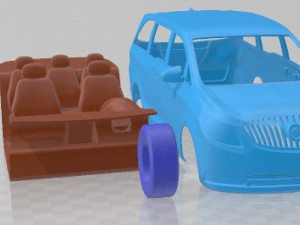 Buick GL8 2011 Printable Car 3D-printmodel