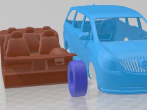 Buick GL8 2011 Printable Car 3D Print Model