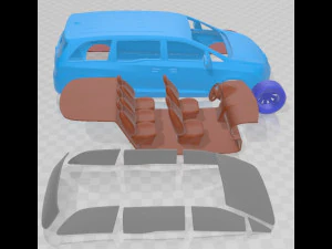Buick GL8 2011 Printable Car 3D Print Model