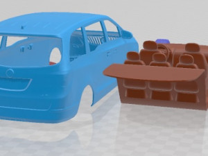 Buick GL8 2011 Printable Car 3D-printmodel