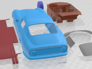 Ferrari 275 GTB 1964 Printable Car Modello di stampa 3D