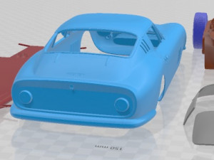 Ferrari 275 GTB 1964 Printable Car Modello di stampa 3D