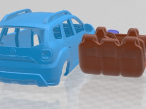 Renault Duster 2018 Printable Car Modèles 3D en vedette