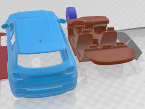 Jeep Avenger 2023 Printable Car Modèles 3D en vedette