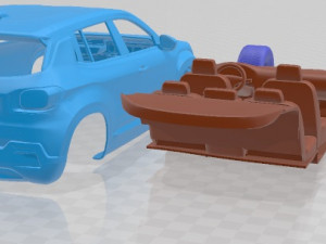 Jeep Avenger 2023 Printable Car Modèles 3D en vedette