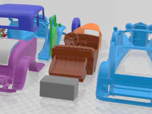 Coupe 1932 Printable Car 3D Print Model