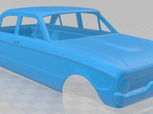 Falcon 1960 Printable Body Car 3Dプリントモデル