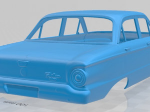 Falcon 1960 Printable Body Car 3Dプリントモデル