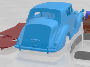 Bentley R Type 1953 Printable Car 3D प्रिंट मॉडल