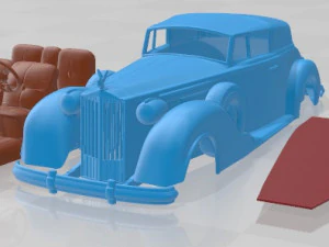 Packard Twelve Victoria Printable Car 3D Print Model