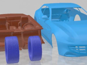 Ferrari FF 2012 Printable Car 3D Print Model