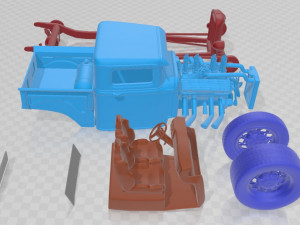 Model A Hot Rod 1931 Printable Car Model do druku 3D