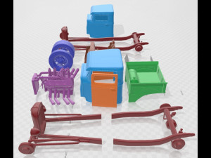 Model A Hot Rod 1931 Printable Car 3Dプリントモデル
