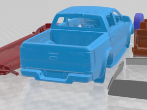 Ranger Raptor 2019 Printable Car Modelo de impresión 3D