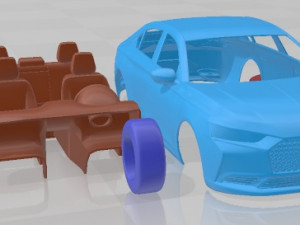 DS9 2021 Printable Car Modèles 3D en vedette
