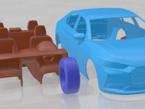 DS9 2021 Printable Car 3D Print Model