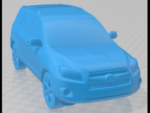 Toyota RAV4 2010 Limited Printable Car 3D-Druckmodell