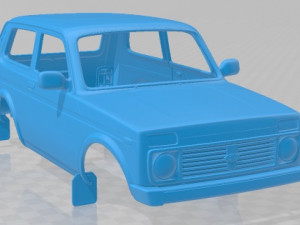 Lada Niva 4x4 21214 2012 Printable Body Car 3D-printmodel