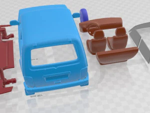 Lada Niva 4x4 21214 2012 Printable Car 3D Print Model