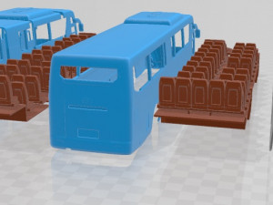 Hyundai Universe Xpress Noble Bus 2010 Printable 3D Print Model