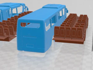 Hyundai Universe Xpress Noble Bus 2010 Printable 3D Print Model