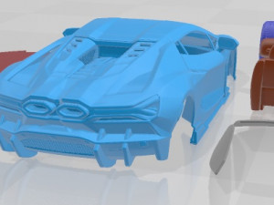 Revuelto 2023 Printable Car Modello di stampa 3D