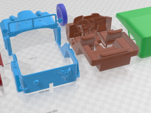 GAZ 67 1944 Printable Car 3D Print Model