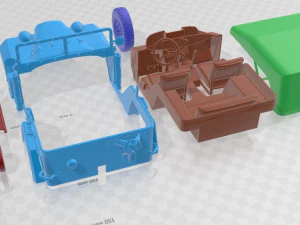 GAZ 67 1944 Printable Car 3D Print Model