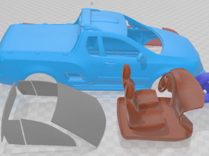 Chevrolet Montana 2012 Printable Car Modèles 3D en vedette