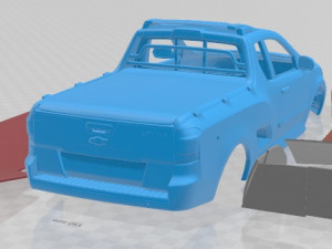 Chevrolet Montana 2012 Printable Car Modèles 3D en vedette