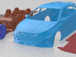 Hyundai I20 N 2021 Printable Car Modèles 3D en vedette