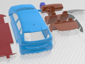 Hyundai I20 N 2021 Printable Car 3D Print Model
