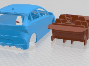 Hyundai I20 N 2021 Printable Car 3D Принт Модель