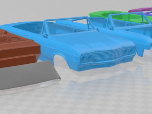 Buick Skylark Converible 1964 Printable Car 3D 프린트 모델