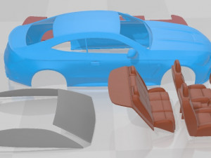Mercedes Benz CLE53 AMG Coupe Printable Car 3D 프린트 모델