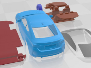 Lexus RC 2019 Printable Car 3D printmodel