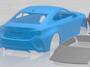 Lexus RC 2019 Printable Car 3D printmodel