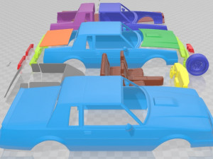 Buick Regal Grand National Coupe 1987 Printable Car 3D-printmodel