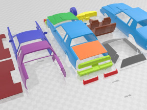 Buick Regal Grand National Coupe 1987 Printable Car 3D-printmodel