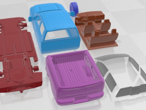 Nissan Titan 2020 Printable Car Modèles 3D en vedette