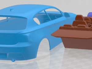 M135i 3doors 2013 Printable Car 3D Print Model