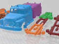 ZiL 130 AC-40 Fire Truck 1978 Printable 3D प्रिंट मॉडल