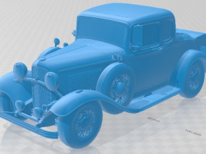 Coupe 1932 Printable Car 3D Print Model
